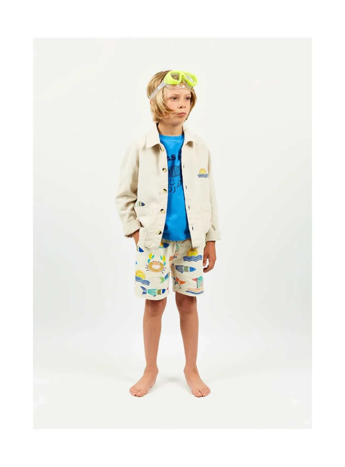 Arsene et les pipelettes Bermuda Motif Ocean OCEAN124 Online