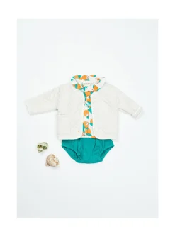 Arsene et les pipelettes Bloomer Bébé Double Voile VERT233 Fashion
