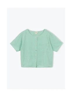 Arsene et les pipelettes Blouse Femme Mini Rayures VERT233 Best