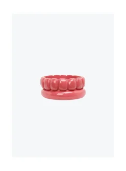 Arsene et les pipelettes 2 Bracelets Joncs Feeka Milann POURPRE Best