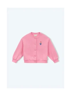 Arsene et les pipelettes Cardigan Broderie Sirene ROSE13 New