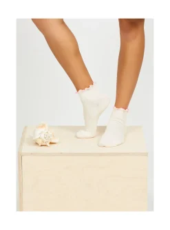 Arsene et les pipelettes Chaussettes Femme Basses ROSE13 Clearance