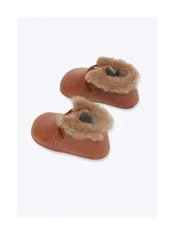 Arsene et les pipelettes Chaussons En Cuir Souple Hot