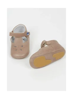 Arsene et les pipelettes Chaussons En Cuir Souple Outlet