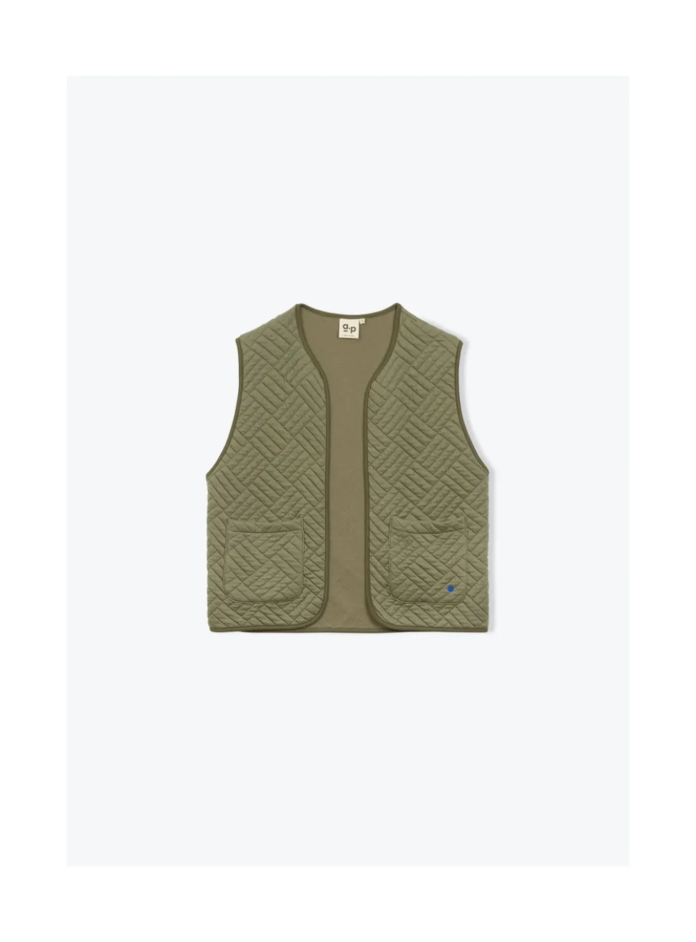 Arsene et les pipelettes Gilet Sans Manche Femme VERTGRIS320 Fashion