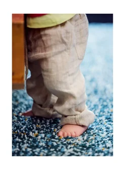Arsene et les pipelettes Pantalon Bébé Lin Chiné BEIGECHINÉ Online