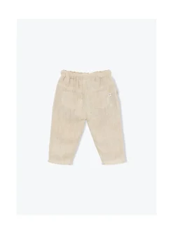 Arsene et les pipelettes Pantalon Bébé Lin Chiné BEIGECHINÉ Online