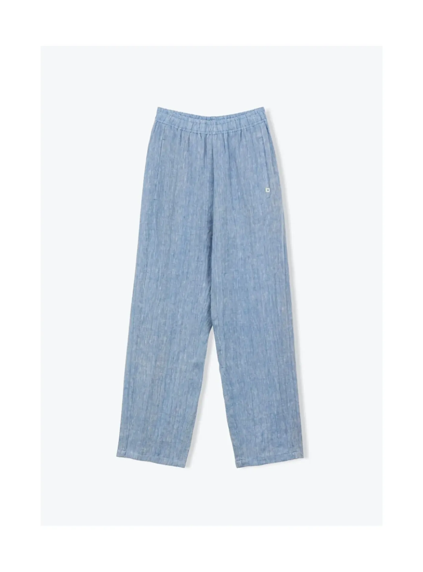 Arsene et les pipelettes Pantalon Femme Lin Chiné BLEU4 Hot