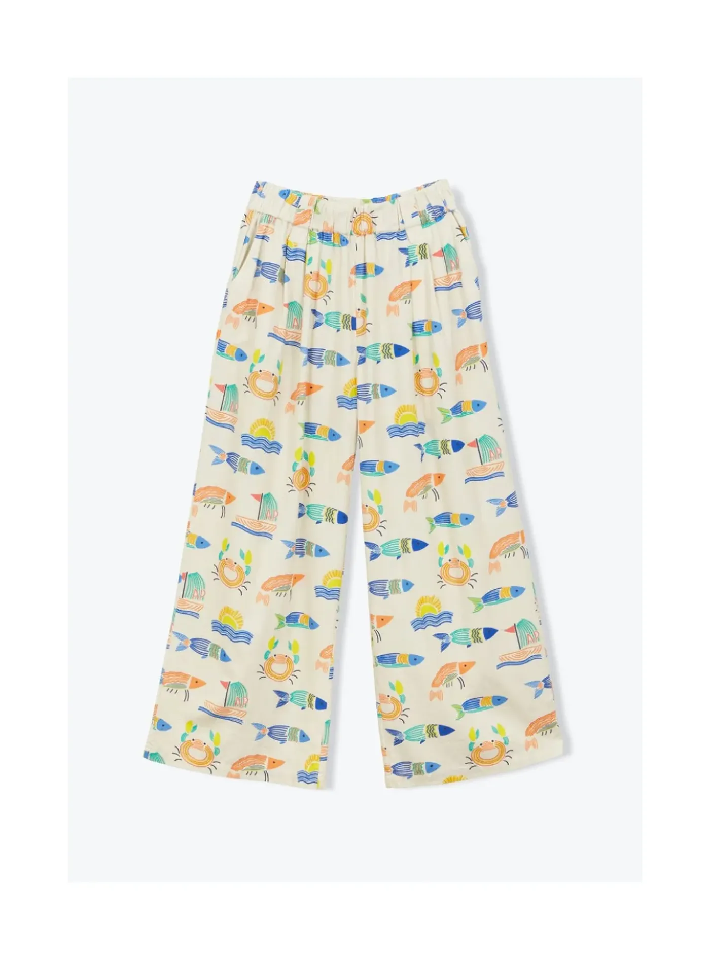 Arsene et les pipelettes Pantalon Femme Motif Ocean OCEAN124 Discount