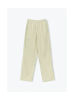 Arsene et les pipelettes Pantalon Femme Rayures Transat SAUGE222 Hot