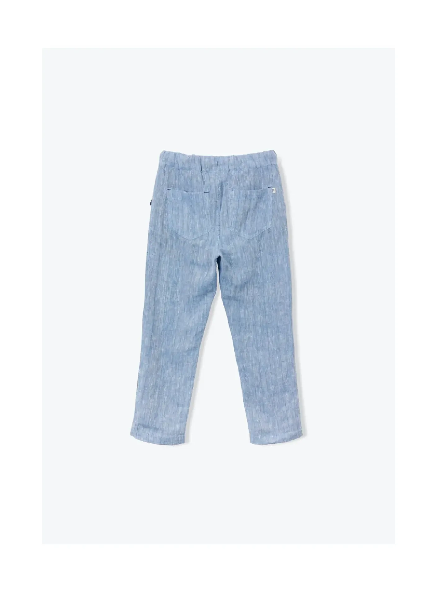 Arsene et les pipelettes Pantalon Lin Chine BLEU4 New