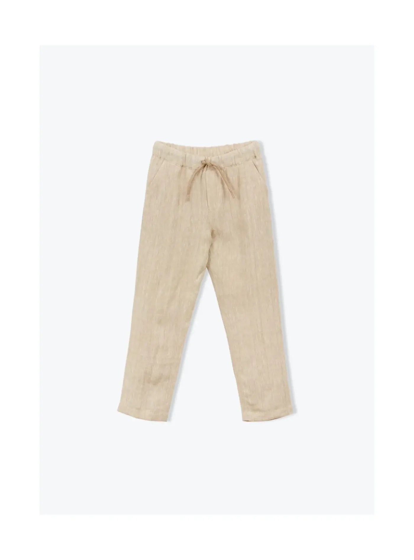 Arsene et les pipelettes Pantalon Lin Chine BEIGECHINÉ Clearance
