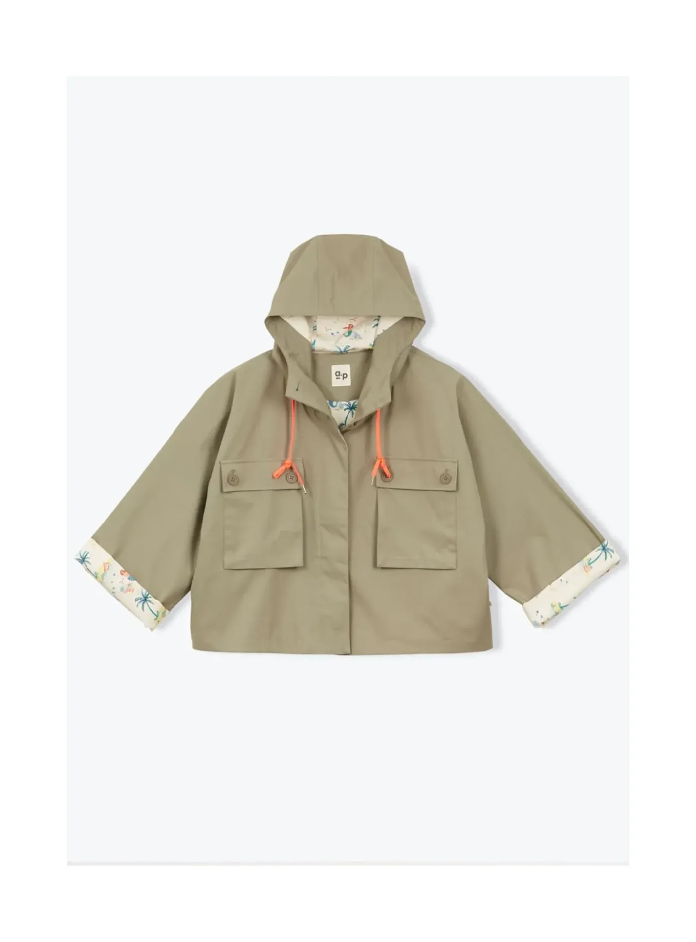 Arsene et les pipelettes Parka Capuche Femme VERTTEA321 New