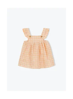 Arsene et les pipelettes Robe Bretelles Bébé Carreaux PECHE263 Online