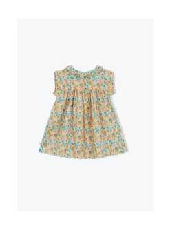 Arsene et les pipelettes Robe Collerette Bébé Fleurs FLEURSECRUES390 Hot