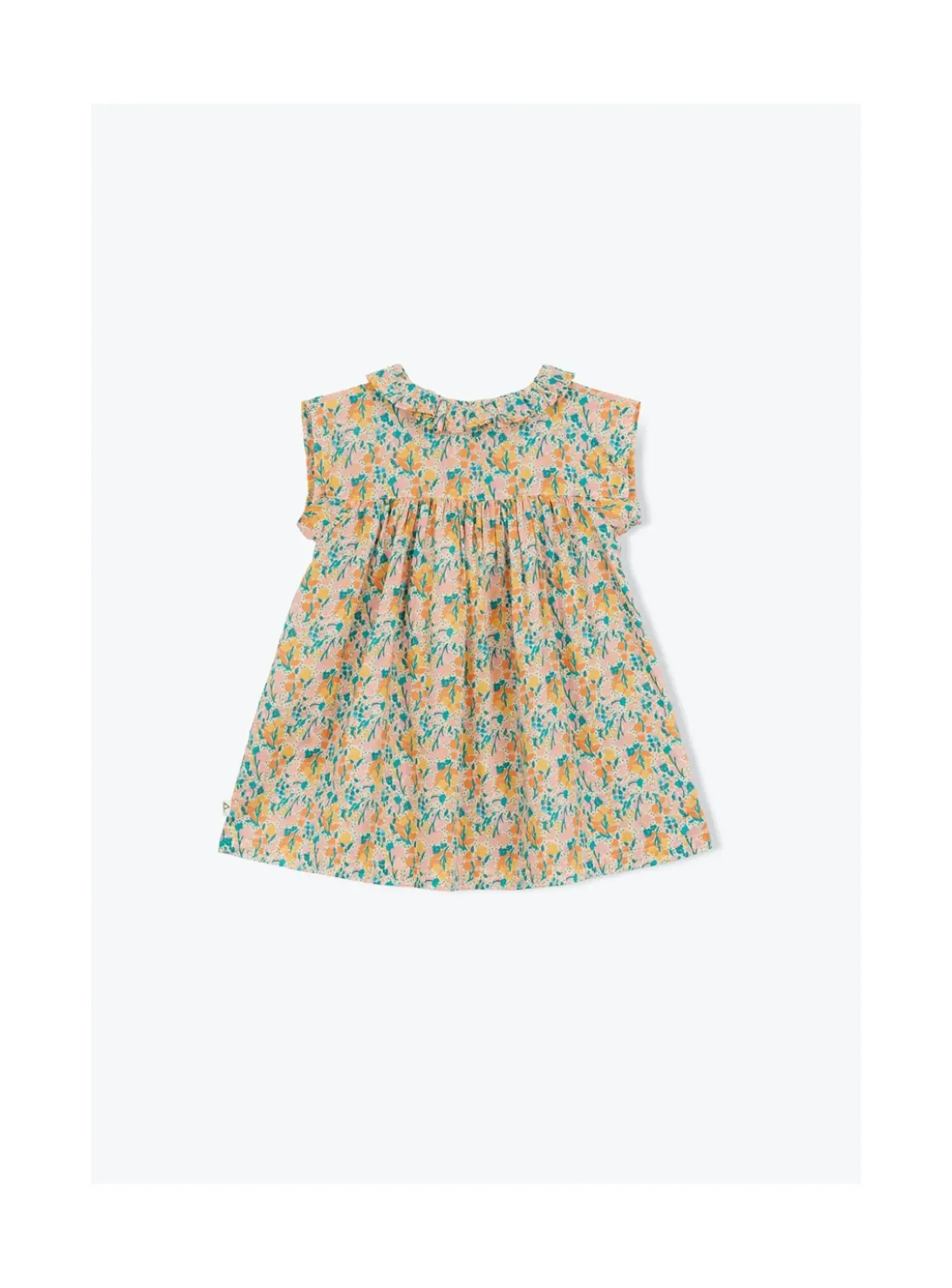Arsene et les pipelettes Robe Collerette Bébé Fleurs FLEURSECRUES390 Hot