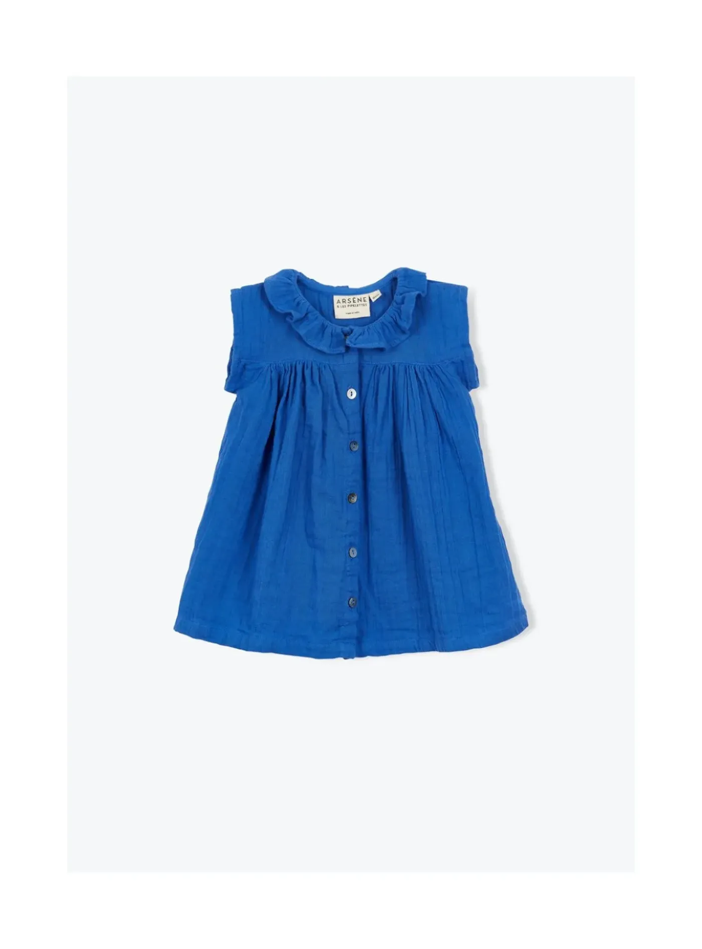 Arsene et les pipelettes Robe Collerettte Bébé Double V Discount