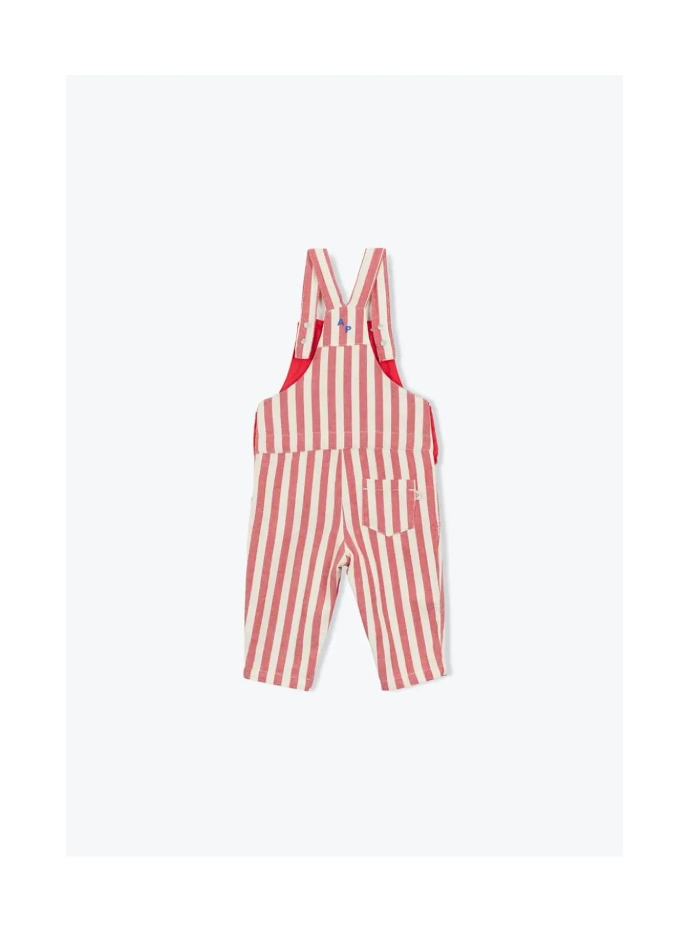 Arsene et les pipelettes Salopette Bébé Rayures Transat ROUGE30 Best