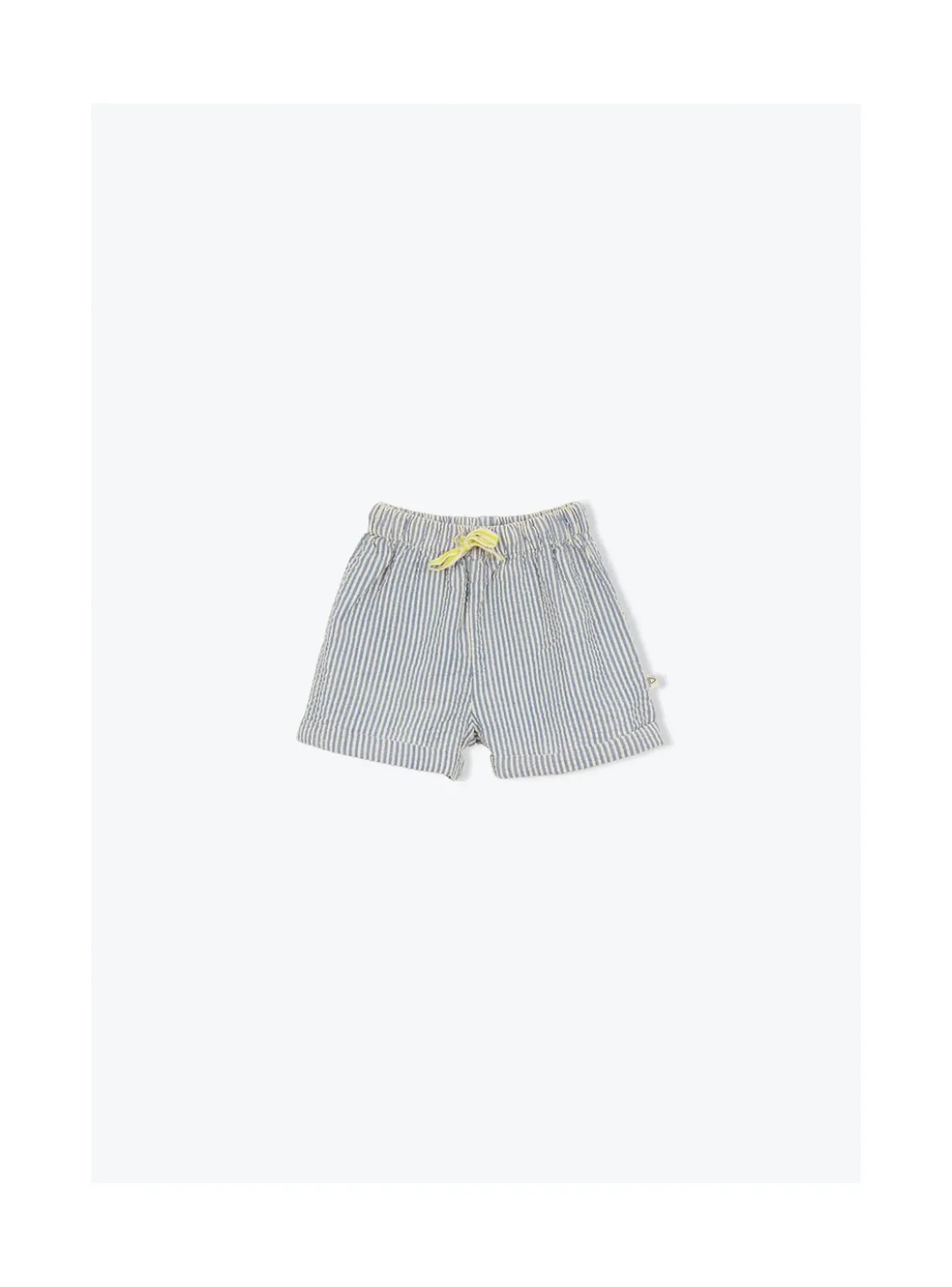 Arsene et les pipelettes Short Bébé Mini Rayures BLEU4 Clearance