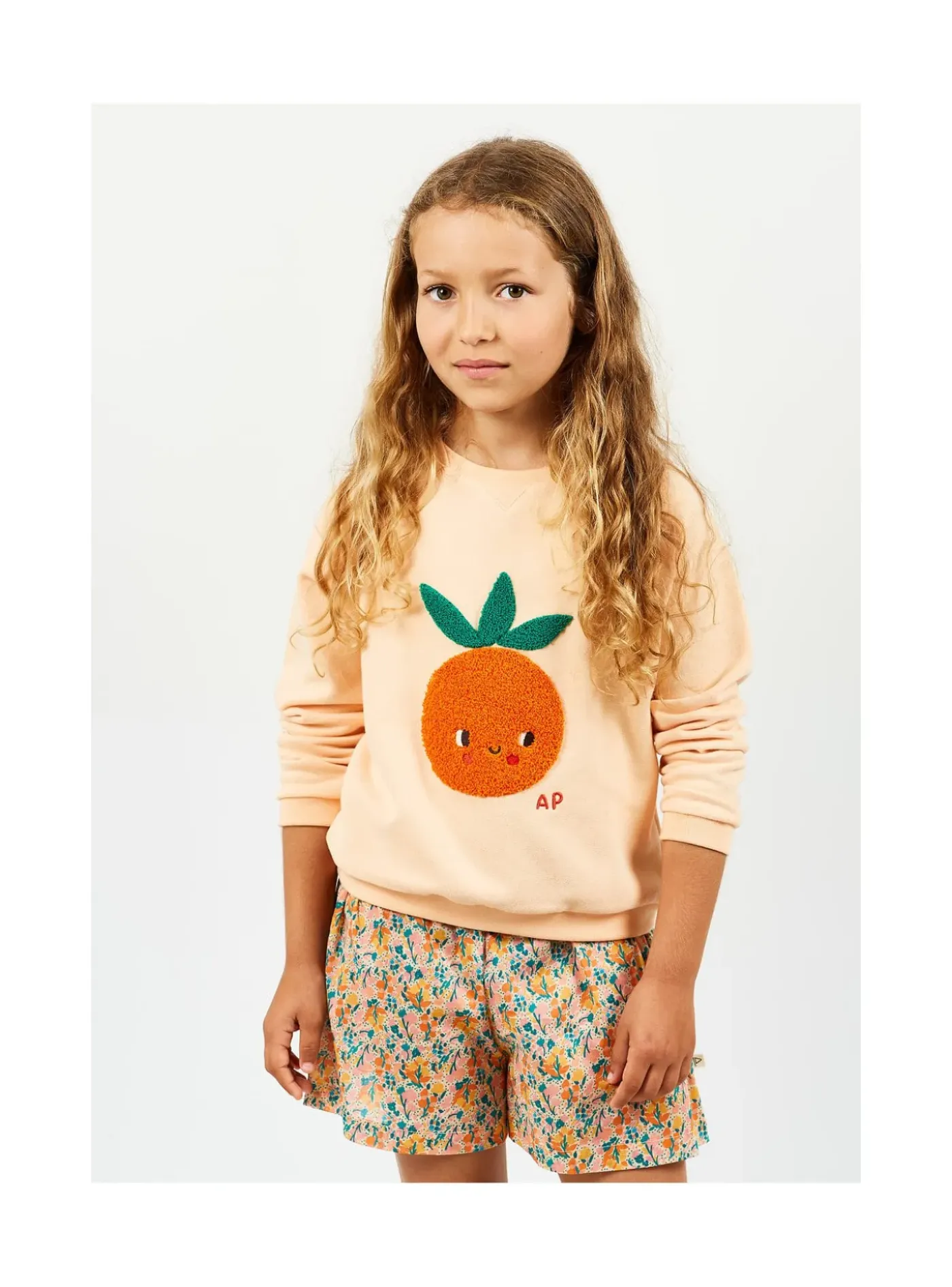 Arsene et les pipelettes Short Fluide Fleurs FLEURSECRUES390 Discount