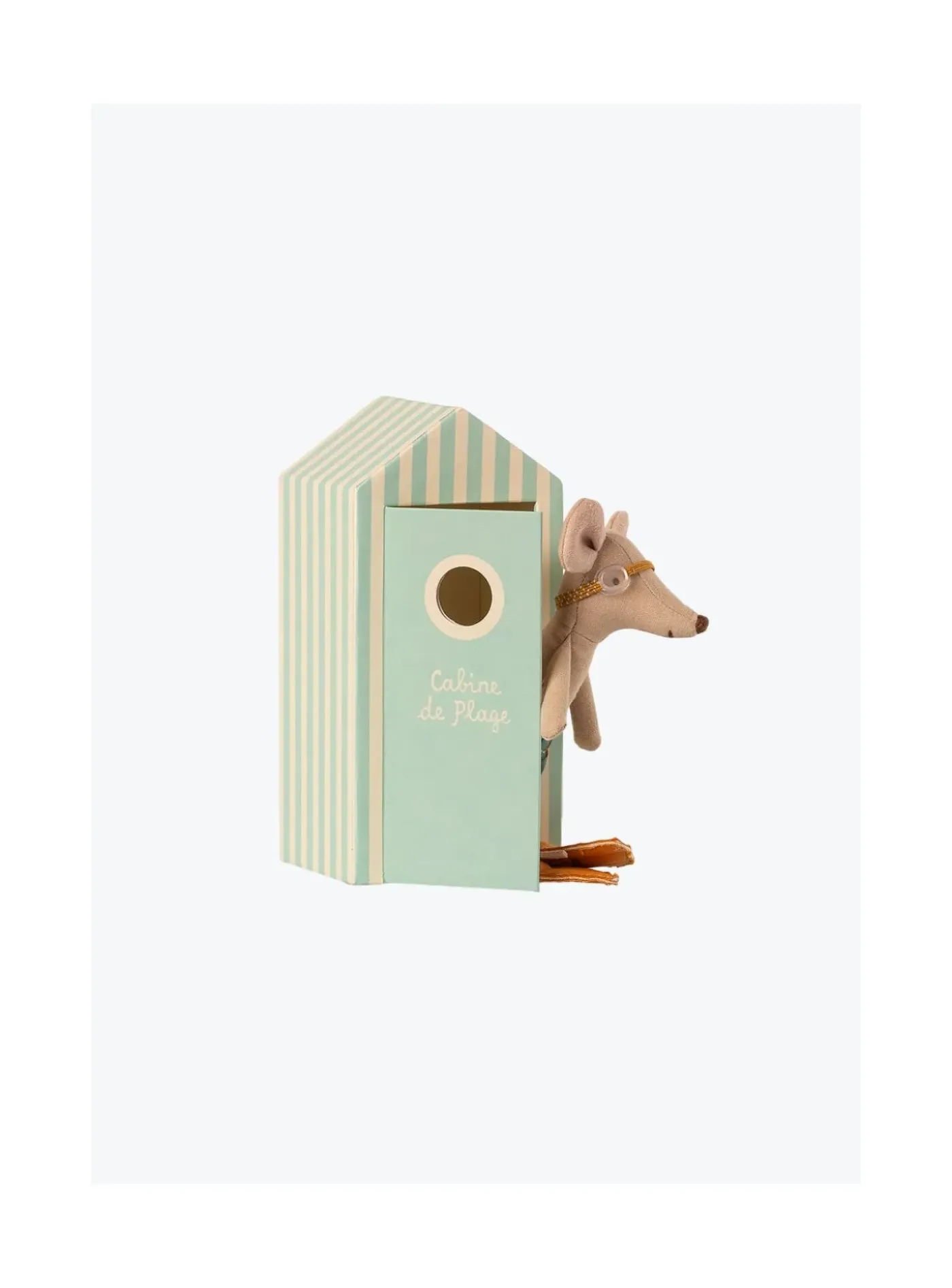 Arsene et les pipelettes Souris Cabine De Plage Maileg Discount