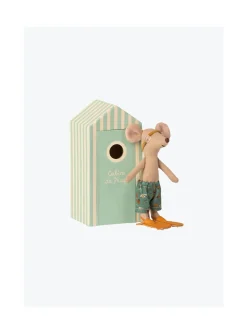 Arsene et les pipelettes Souris Cabine De Plage Maileg Discount
