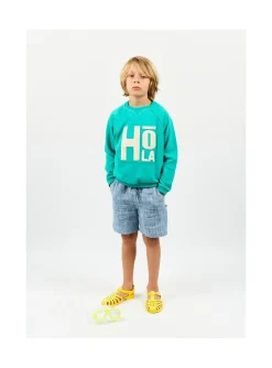 Arsene et les pipelettes Sweat Hola VERT233 Discount