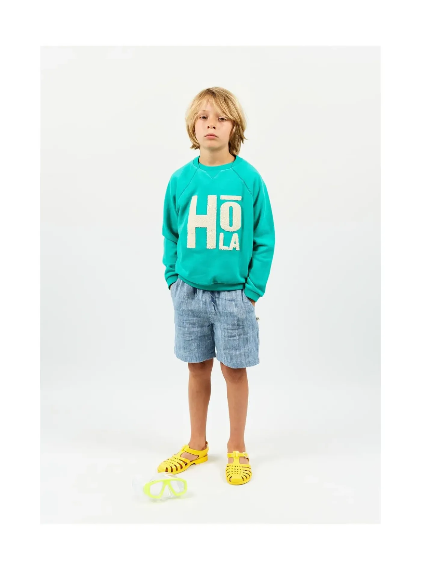 Arsene et les pipelettes Sweat Hola VERT233 Discount