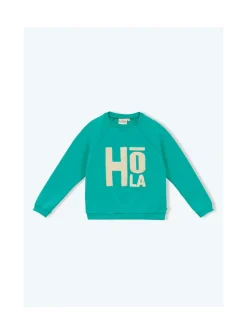 Arsene et les pipelettes Sweat Hola VERT233 Discount