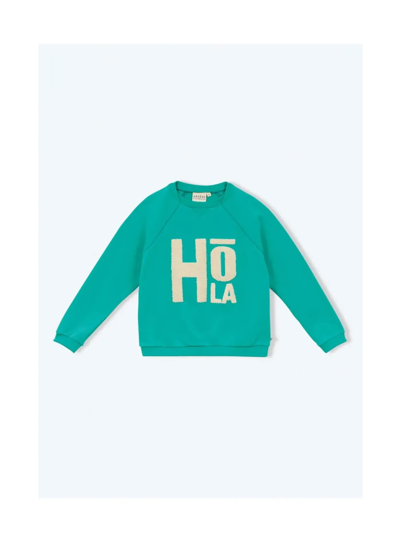 Arsene et les pipelettes Sweat Hola VERT233 Discount
