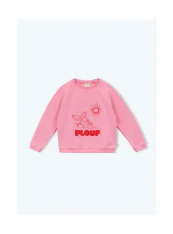 Arsene et les pipelettes Sweat Plouf ROSE13 Clearance