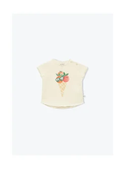 Arsene et les pipelettes T-shirt Bébé Glace ECRU12 Fashion