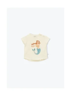 Arsene et les pipelettes T-shirt Bébé Sirene ECRU12 Clearance