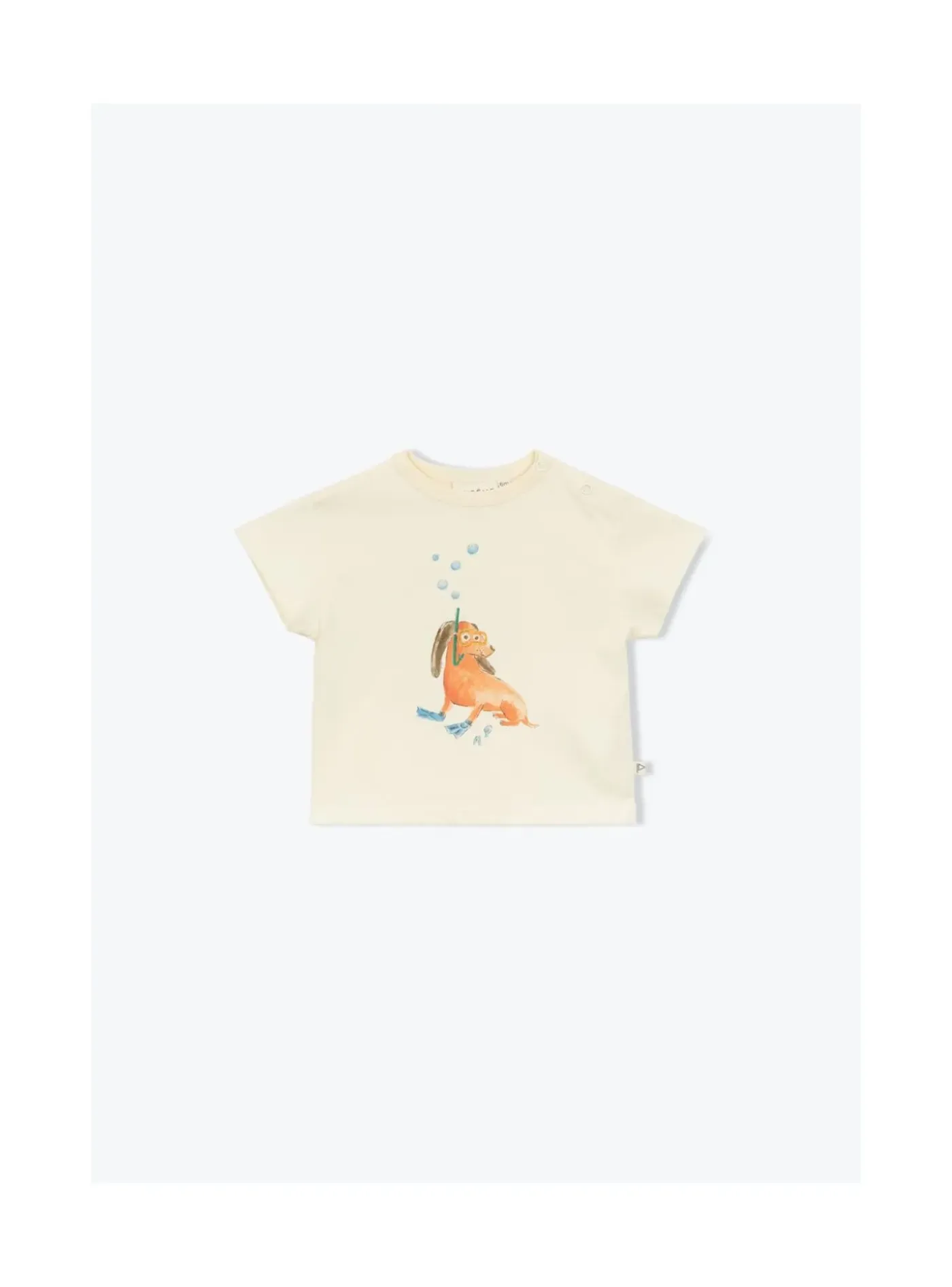 Arsene et les pipelettes T-shirt Bebe Chien ECRU12 Clearance