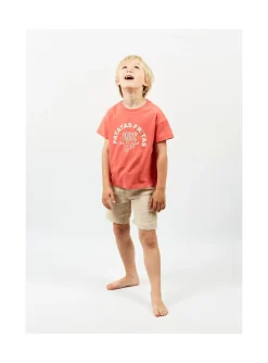 Arsene et les pipelettes T-shirt Patatas Fritas ROUGE30 Sale