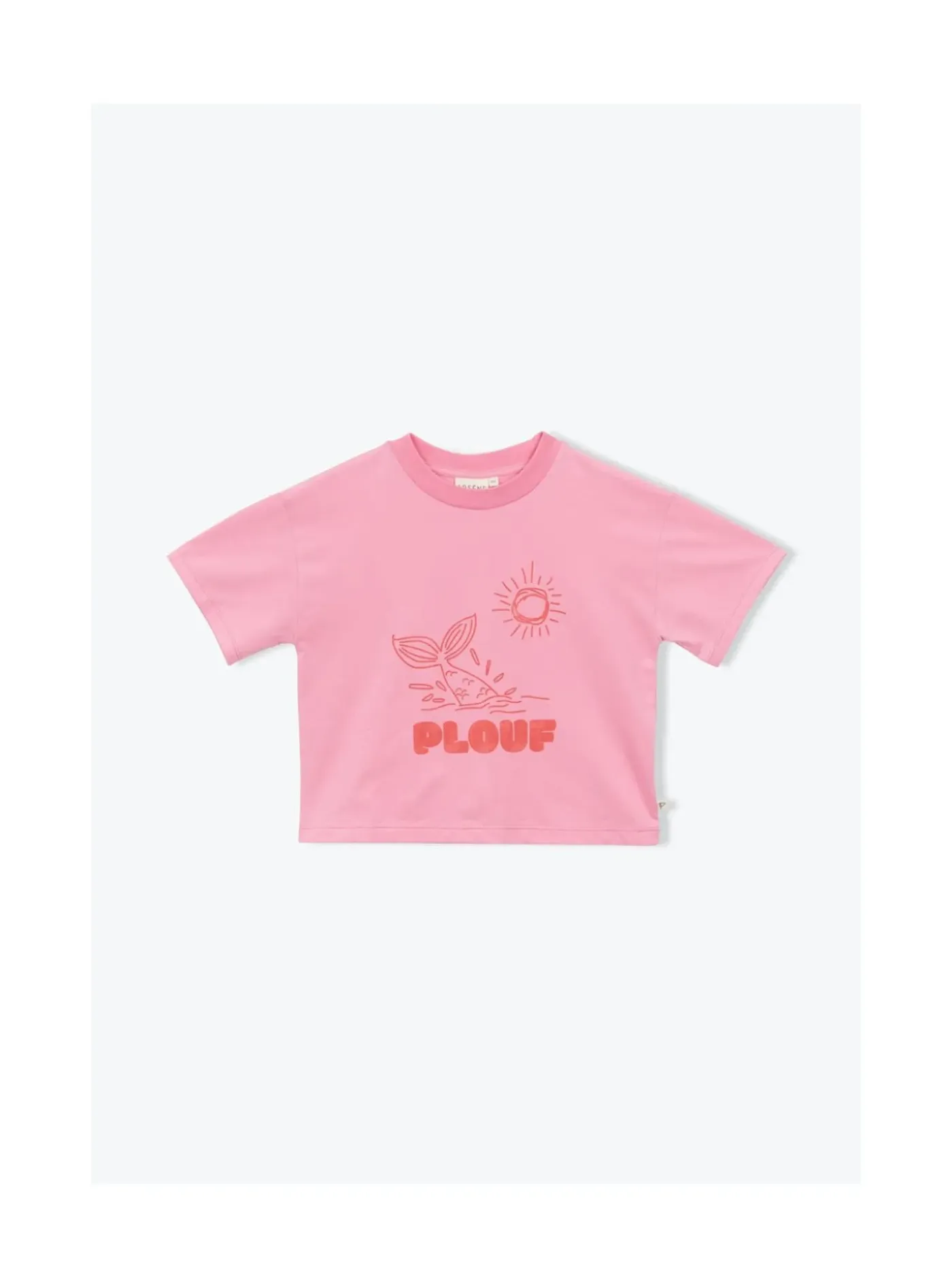 Arsene et les pipelettes T-shirt Plouf ROSE13 New