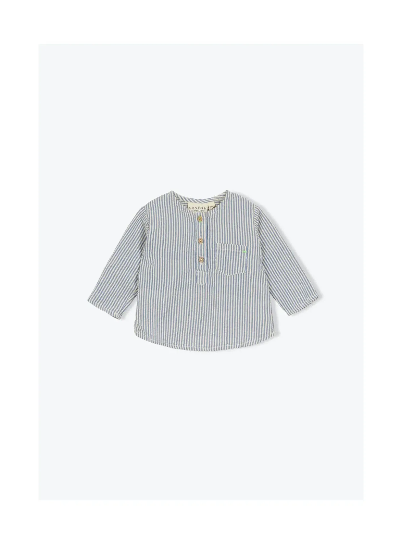 Arsene et les pipelettes Tunique Bébé Mini Rayures BLEU4 New