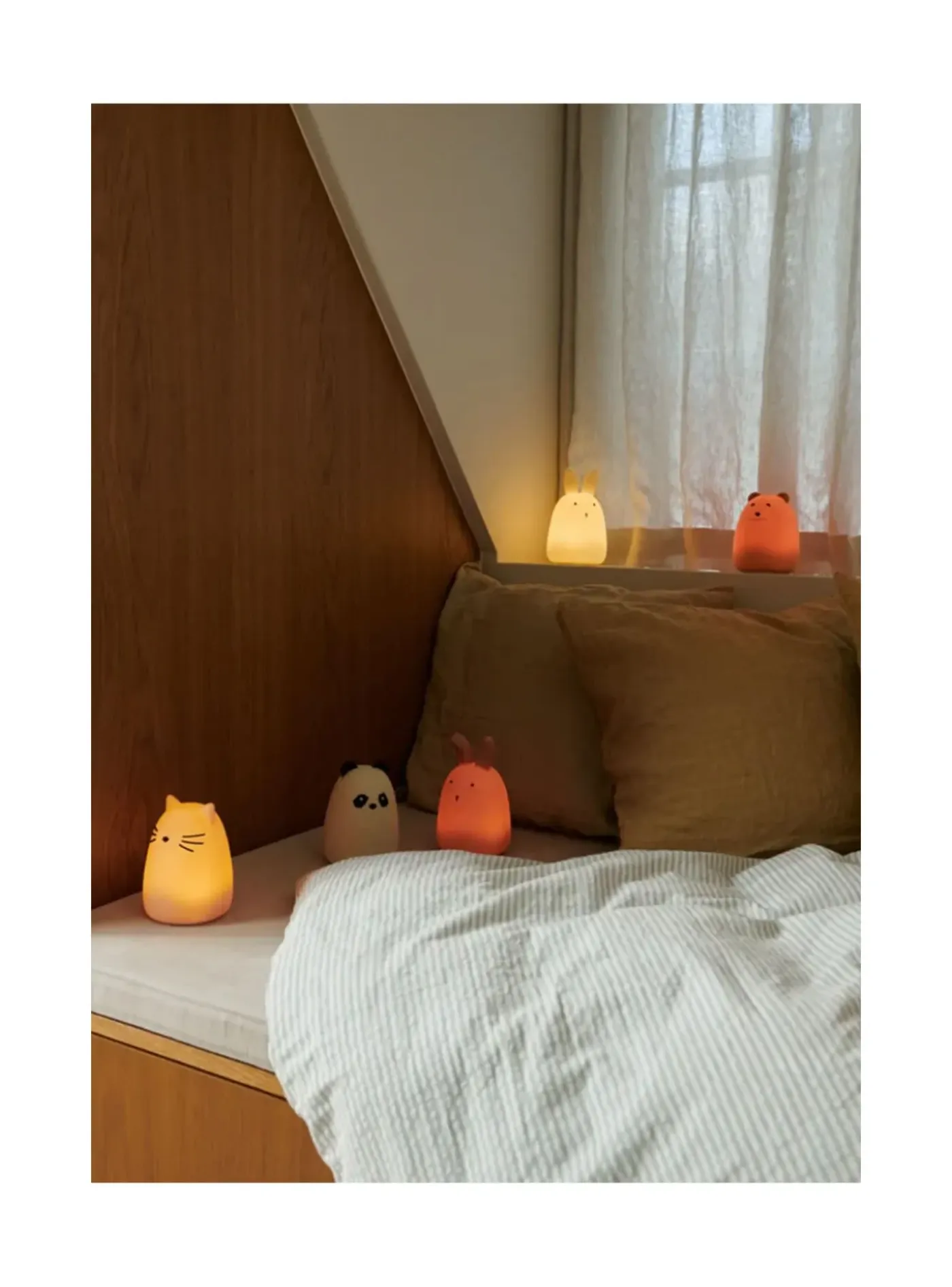 Arsene et les pipelettes Veilleuse Rechargeable Liewood RABBIT/DARKROSE Discount