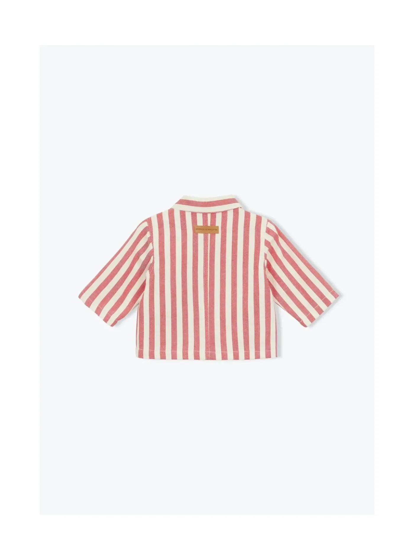 Arsene et les pipelettes Veste Bébé Rayures Transat ROUGE30 Hot