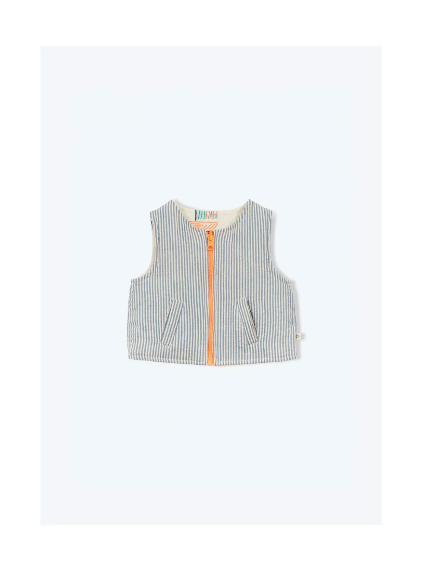 Arsene et les pipelettes Veste Bébé Réversible BLEU4 Best