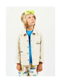 Arsene et les pipelettes Veste Imprimée Plage NATURAL14 Fashion