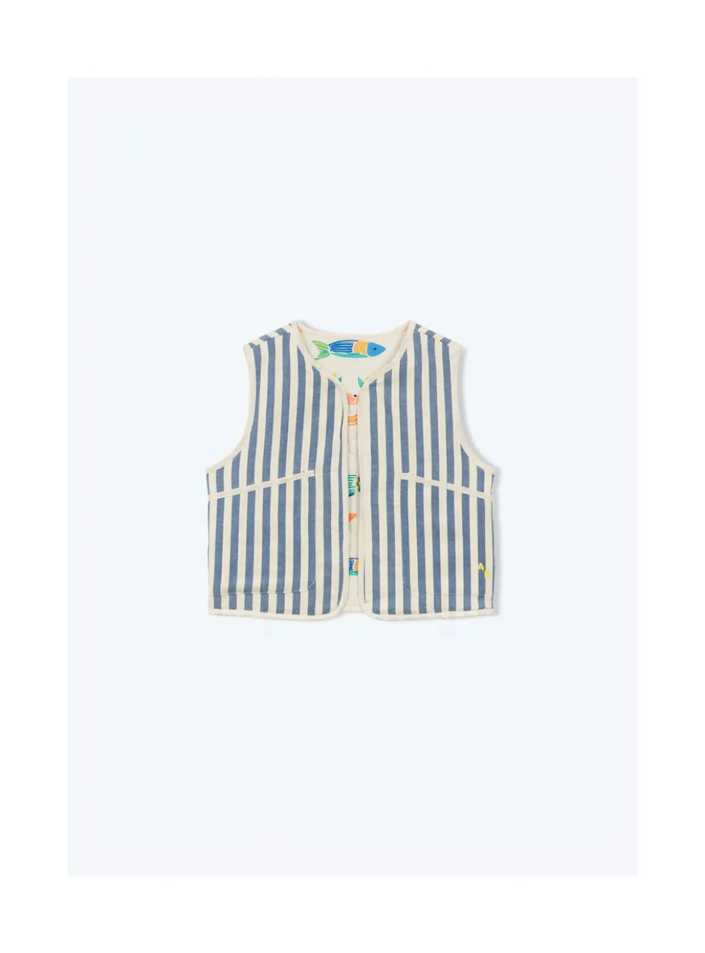 Arsene et les pipelettes Veste Sans Manche Reversible Fashion